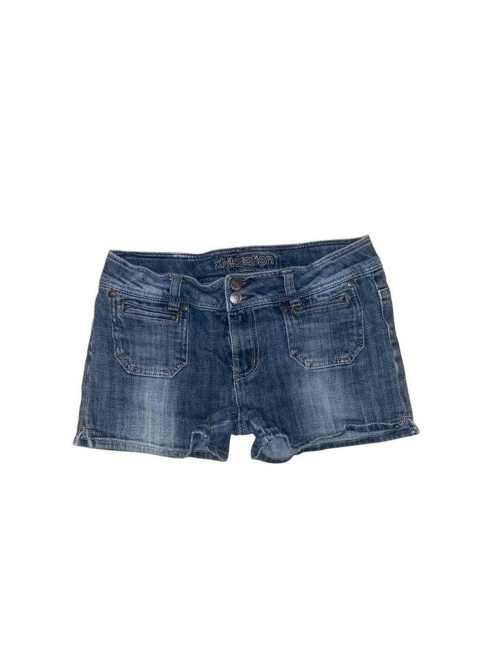 Y2k Xhilaration low rise blue denim mini shorts